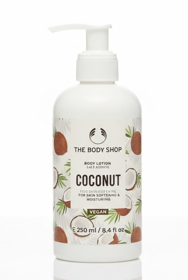 Body Lotion Coconut For Very Dry Skin 72H Skin Softening Moisture 250ml